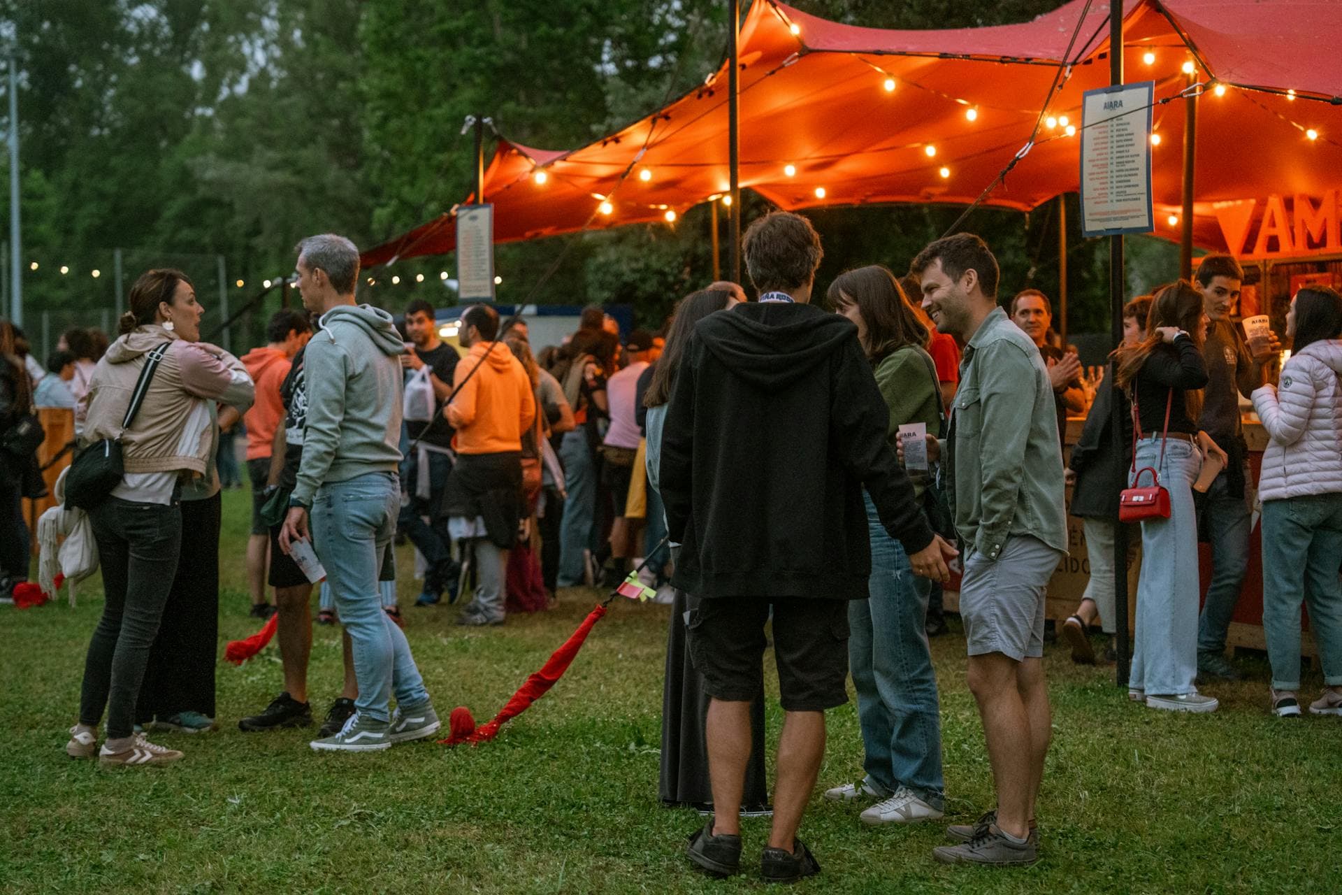 Outdoor festival event